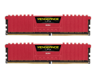 CORSAIR DDR4 Vengeance LPX 16GB /2400(2*8GB) CL16-16-16-39 RED CMK16GX4M2A2400C16R - 294537 - zdjęcie 1
